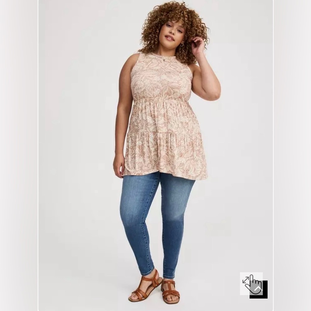 Torrid EUC Babydoll Tunic